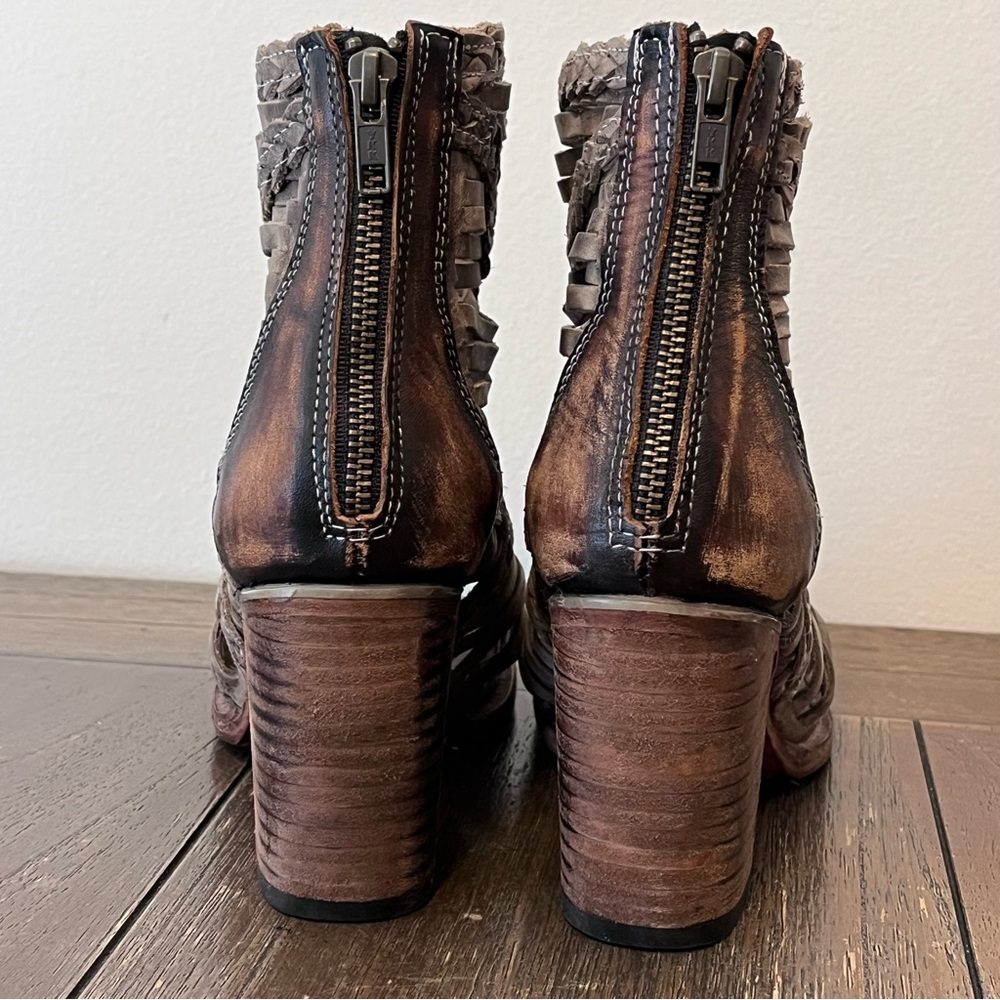 Freebird Bela Distressed Heeled Sandals Womens size 8 - Picture 8 of 11
